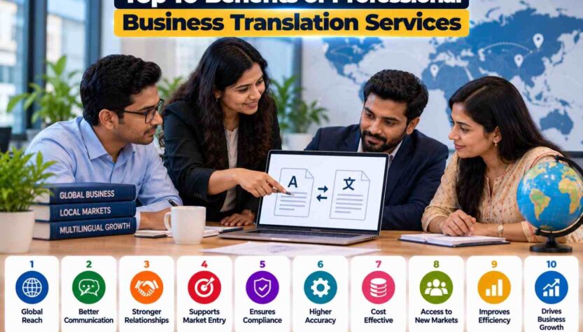 Top 10 Benefits of Professional Business Translation Services